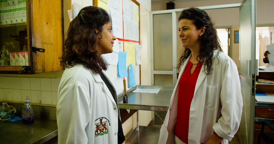 RCSI students on clinical electives in Africa