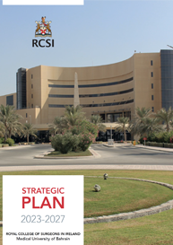 cover image for RCSI Bahrain Strategic Plan 2023-2027