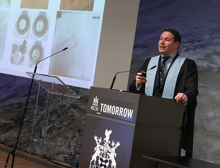 Professor Joseph Butler delivering the Millin Lecture 2022