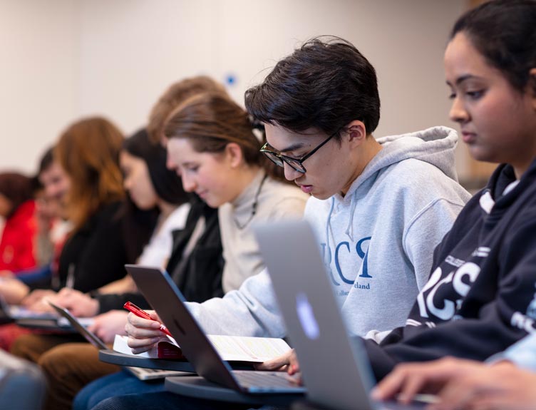 RCSI students in class