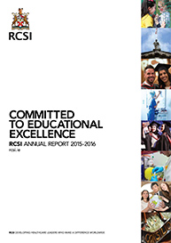 cover image for RCSI Annual Report 2015-2016