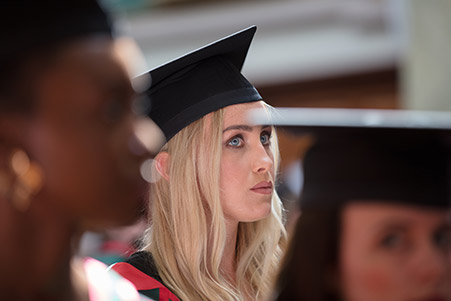 PA graduation ceremony