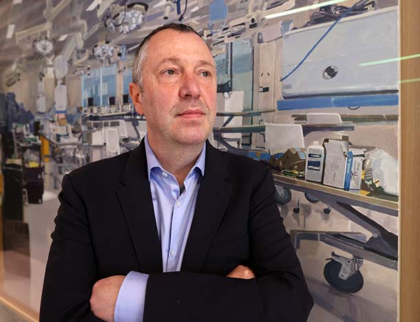 Colin Martin poses for a photo