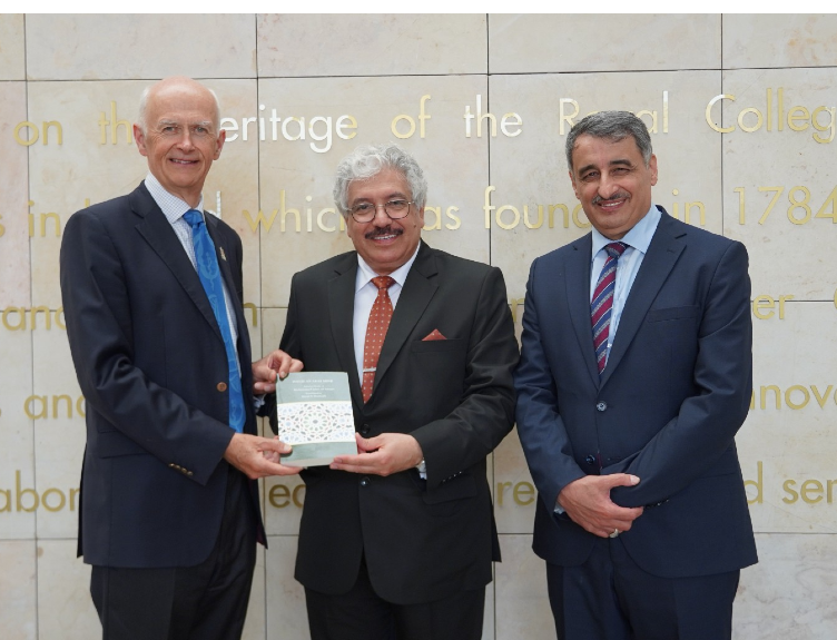 From Left Professor Cathal Kelly, Professor Riyadh Hamzah, Professor Sameer Otoom