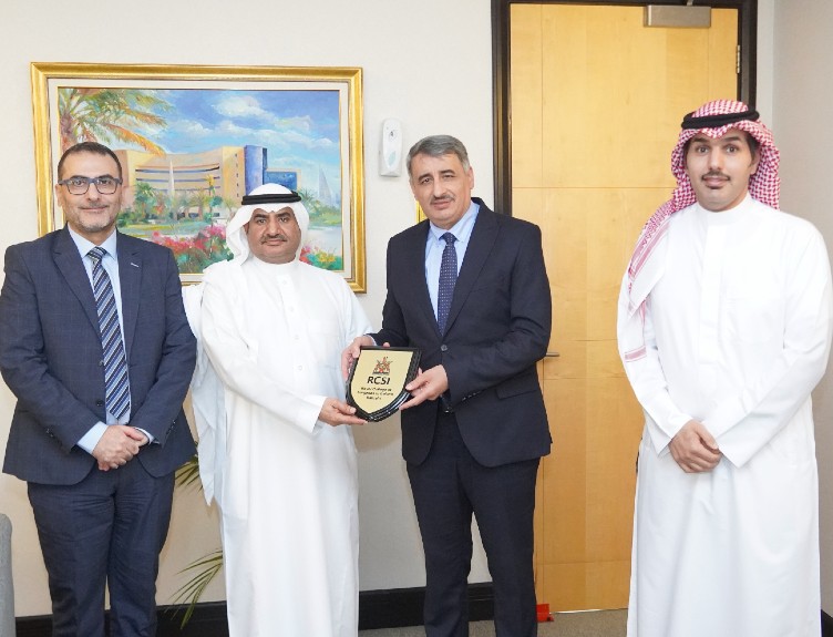 HE Dr Mubarak bin Khalaf Aldosari Saudi Cultural Attache visits RCSI Medical Unviersity of Bahrain