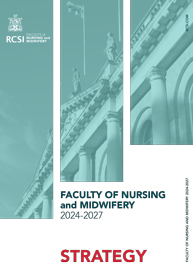 cover image for Faculty of Nursing and Midwifery Strategic Plan 2024-2027