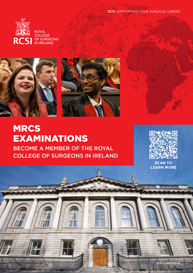 cover image for MRCS examinations brochure