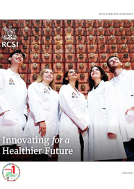 cover image for RCSI Strategy 2023-2027 – Innovating for a Healthier Future