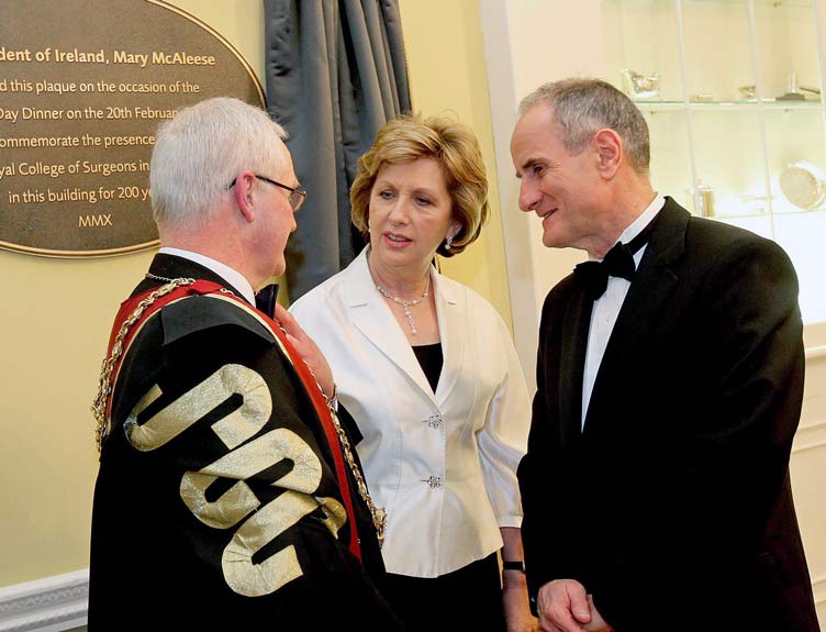 President of Ireland Mary McAleese attends annual Charter Day President of Ireland Mary McAleese attends annual Charter Day