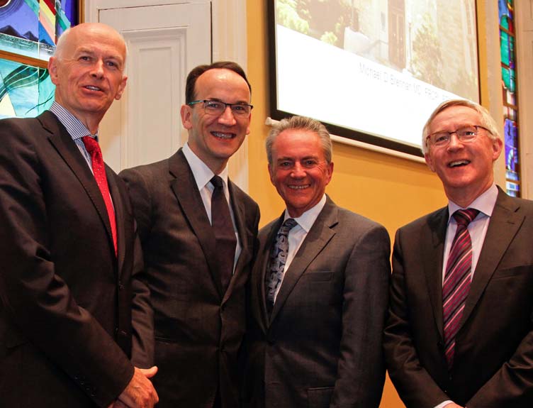 Professor Michael Brennan delivers lecture Professor Michael Brennan delivers lecture