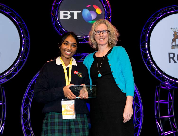 Dublin girl scoops RCSI Award at BT Young Scientist Exhibition Dublin girl scoops RCSI Award at BT Young Scientist Exhibition
