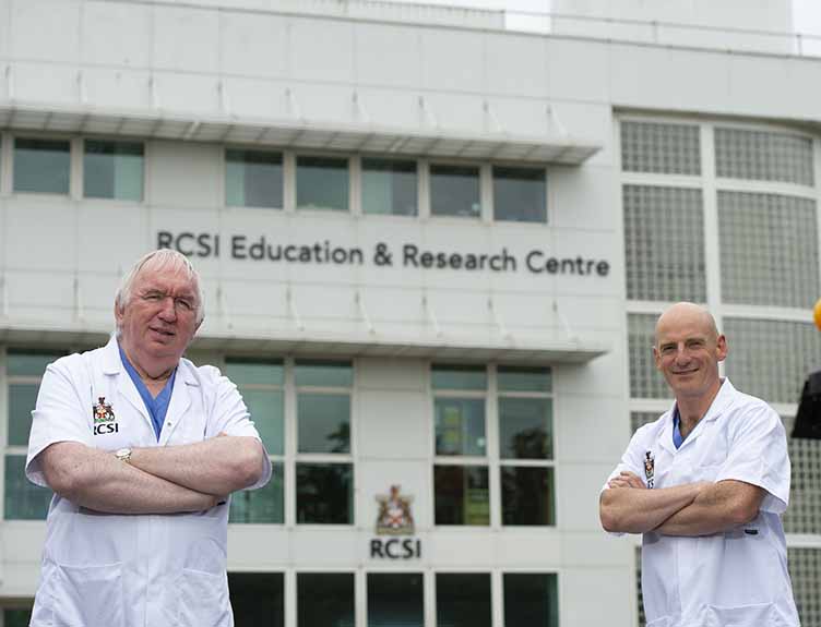 Gerry McElvaney and Ger Curley Prof. Gerry McElvaney and Prof. Ger Curley