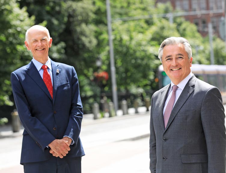 Prof. Cathal Kelly, RCSI CEO and Prof. Ciaran O’Boyle, Director of the Centre for Positive Psychology and Health Prof. Cathal Kelly, RCSI CEO and Prof. Ciaran O’Boyle, Director of the Centre for Positive Psychology and Health