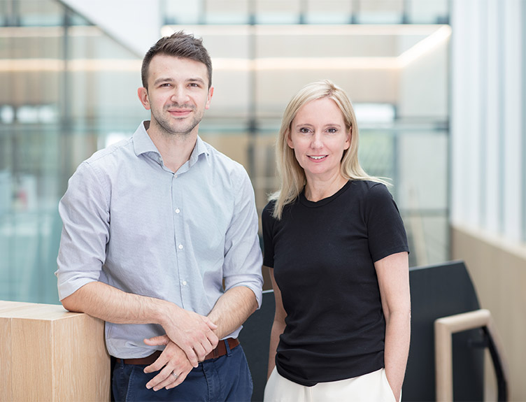 Dr Damir Vareslija and Prof Leonie Young Dr Damir Vareslija and Prof Leonie Young