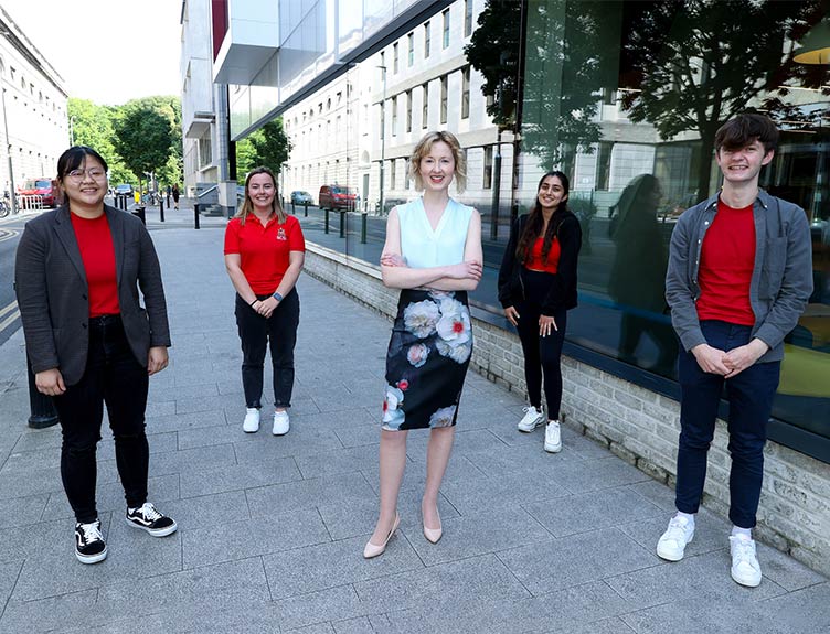 RCSI Student Innovation Challenge winning team RCSI Student Innovation Challenge winning team