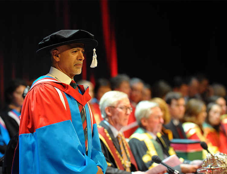 Prof Verghese RCSI 2014 Professor Verghese receiving an Honorary Doctorate from RCSI in 2014