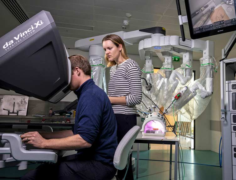 Robotic surgery training begins at RCSI Robotic surgery training begins at RCSI