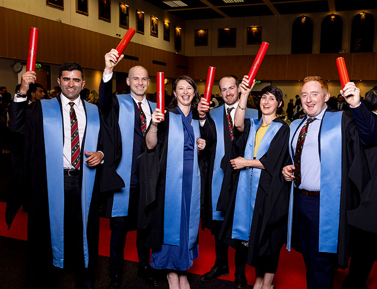 July conferring A group of awardees at the RCSI conferring ceremony, July 2024.