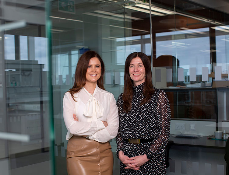 Multiple myeloma L-R: Professor Siobhán Glavey and Professor Tríona Ní Chonghaile.
