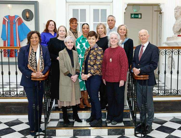RCSI Physician Associate programme Group pose for photo