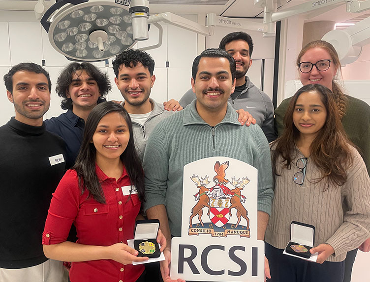 From left to right: Back row: Omer Al Abri, Saqr Sami, Maen Alrawashdeh, Anhad Bhullar, Caoimhe Healy Front row: Rahi Shah, Mohammad Alabdulrahman, Karissa Sonoo From left to right: Back row: Omer Al Abri, Saqr Sami, Maen Alrawashdeh, Anhad Bhullar, Caoimhe Healy Front row: Rahi Shah, Mohammad Alabdulrahman, Karissa Sonoo
