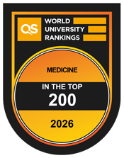 QS Rankings for Medicine medal logo