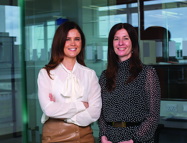 Prof Siobhan Glavey and Prof Triona Ni Chonghaile
