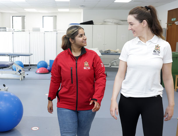 Physio students in the movement lab