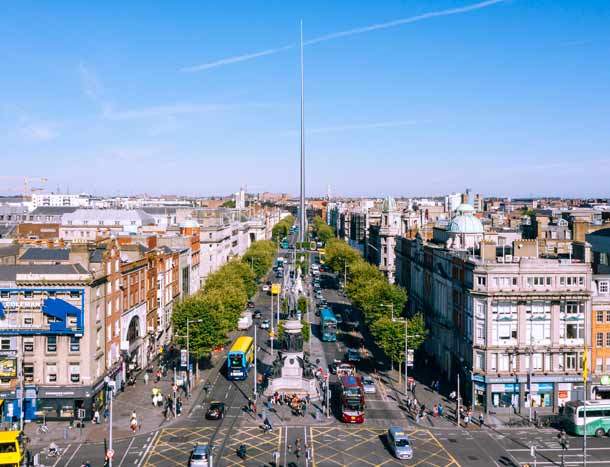 Dublin cityscape