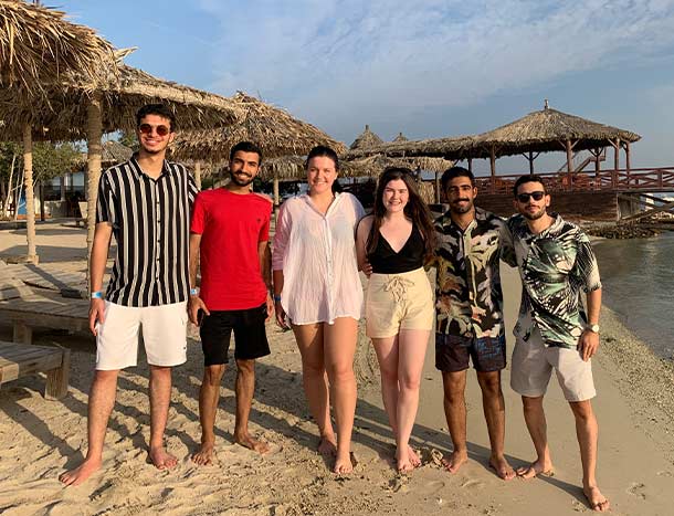 RCSI students on exchange in Bahrain
