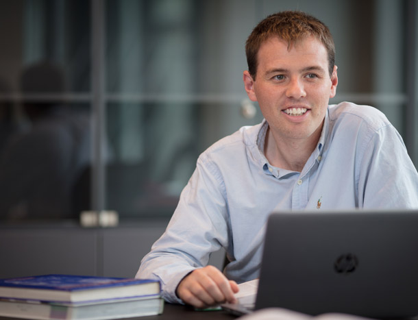 RCSI postgraduate student in 26 York Street