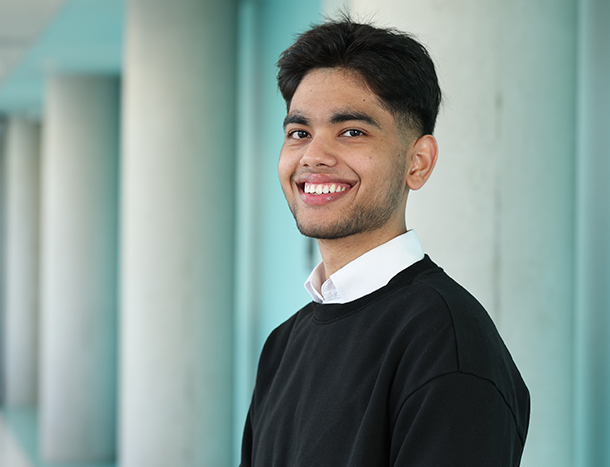 Headshot of Andre Ramkaran, RCSI Medicine student.