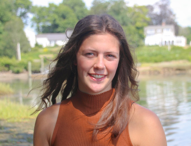 Head and shoulders shot of Bridget Twombly