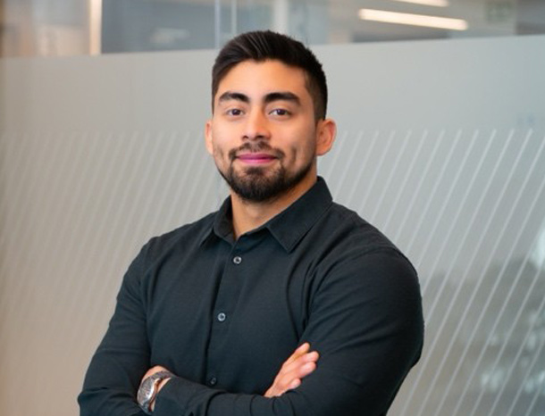 Head and shoulders shot of Juan Carlos Palomeque Chavez