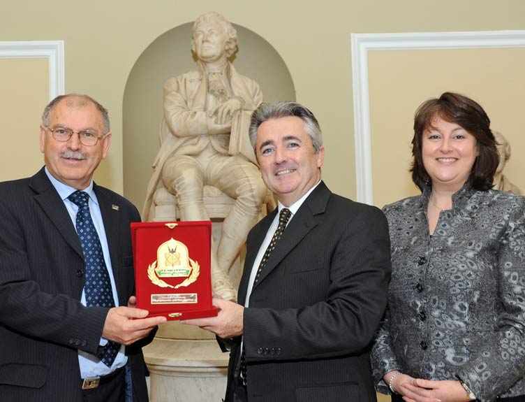 Members of Yarmouk University visit RCSI Members of Yarmouk University visit RCSI