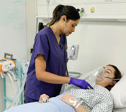 Nurse and patient simulation