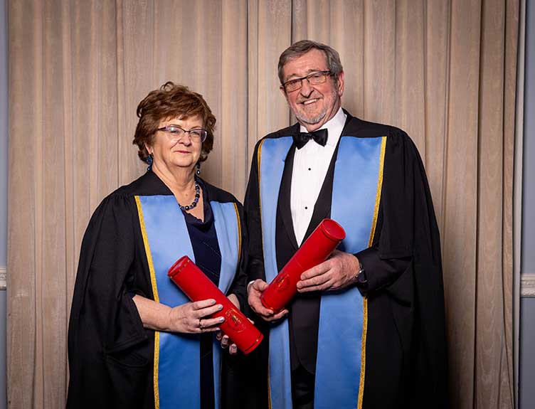 Charter Fellowships 1 Honorary Fellowship recipients Professor Hannah McGee, RCSI Deputy Vice Chancellor for Academic Affairs; and Michael Dowling, President and CEO of Northwell Health.