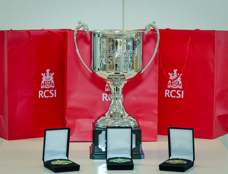 National Intercollegiate Surgical Skills Competition 2024 trophies Trophies and medals at the National Intercollegiate Surgical Skills Competition 2024